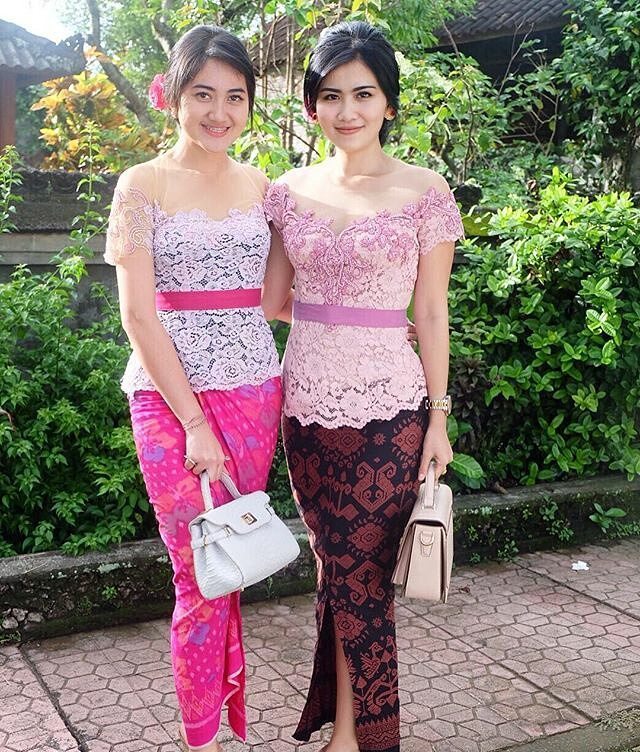 model kebaya bali modern lengan pendek