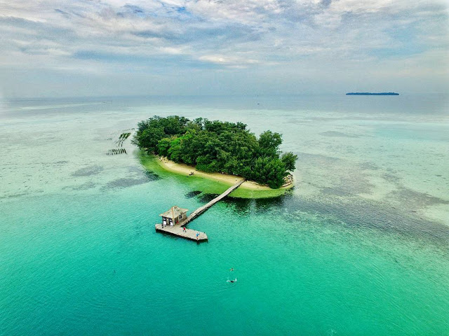 snorkeling di pulau semak daun jakarta